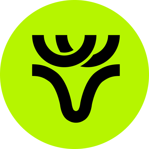 Logo on Brand Round Background